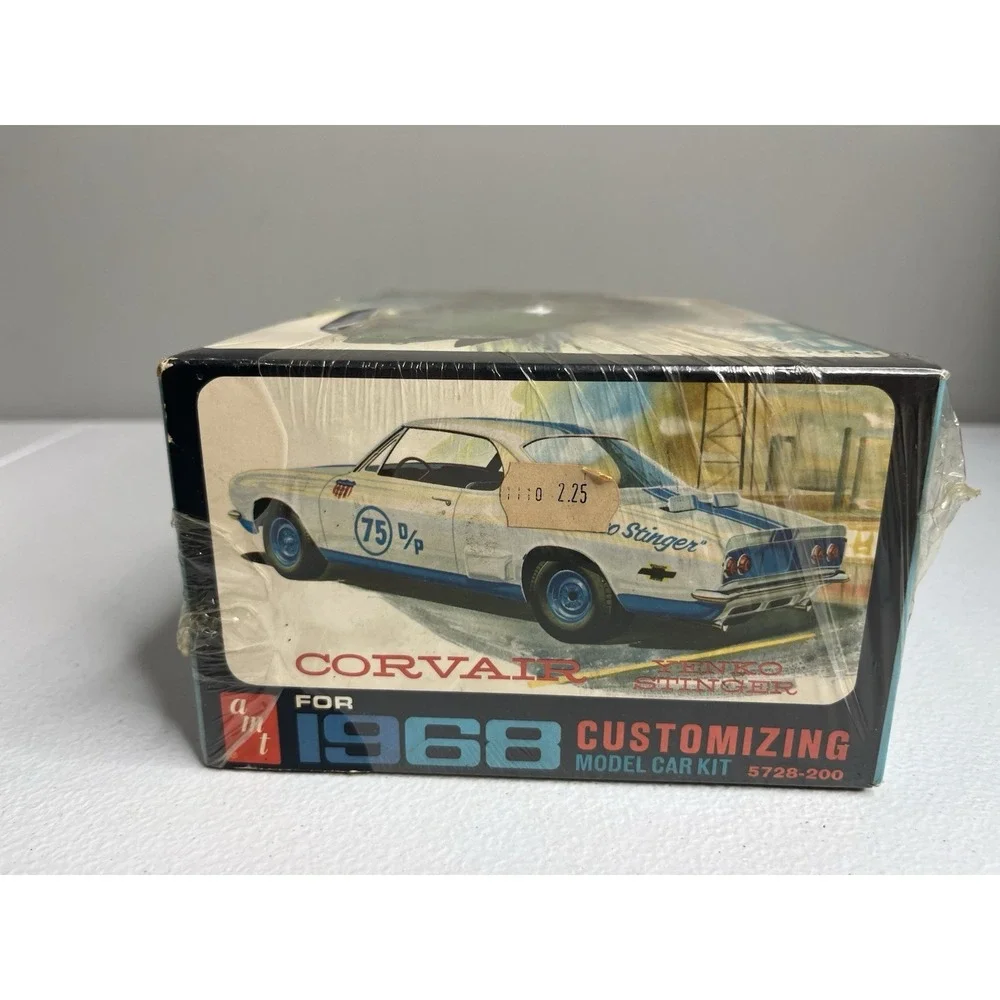 *RARE! Vtg AMT 1968 CORVAIR‎ YENKO STINGER Model KIT #2